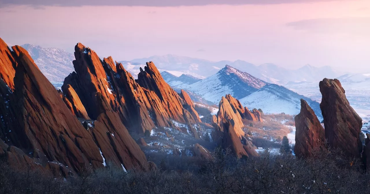 Slick, cold and windy across the Denver metro area Monday morning