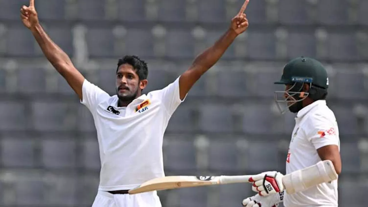 Rajitha takes five wickets as Sri Lanka crush Bangladesh