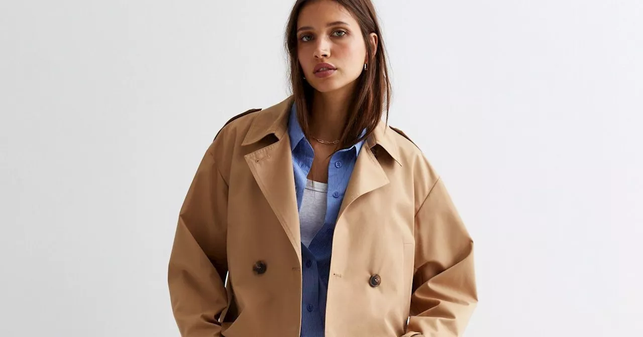 New Look's new 'trendy' cropped trench coat 'perfect' for spring