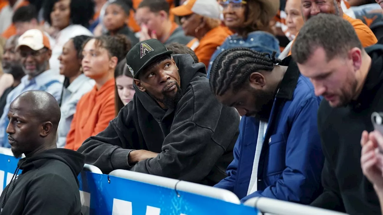 Kevin Durant, Caleb Williams lead celebrity sightings in March Madness