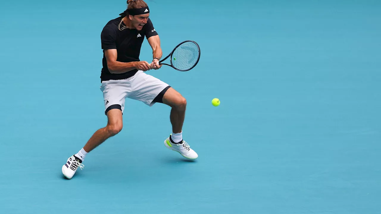 ATP-Masters Miami: Alexander Zverev nach Sieg gegen Christopher Eubanks im Achtelfinale - mühevoller Beginn