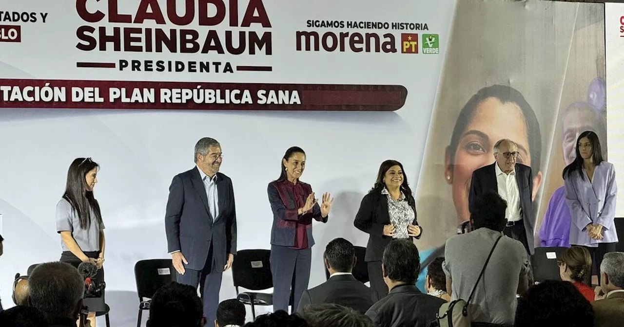 Claudia Sheinbaum presenta plan de salud con 10 ejes para 'el mejor sistema'