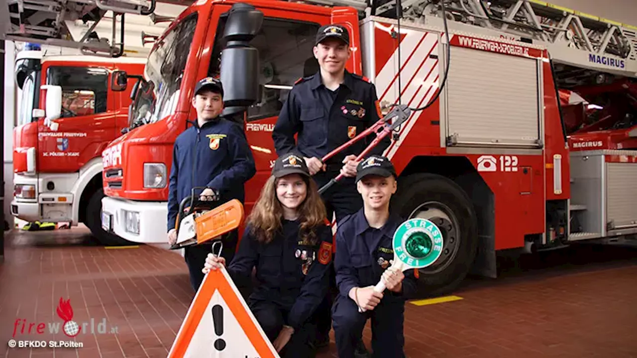 Feuerwehrjugend beeindruckt beim Wissenstest 2024