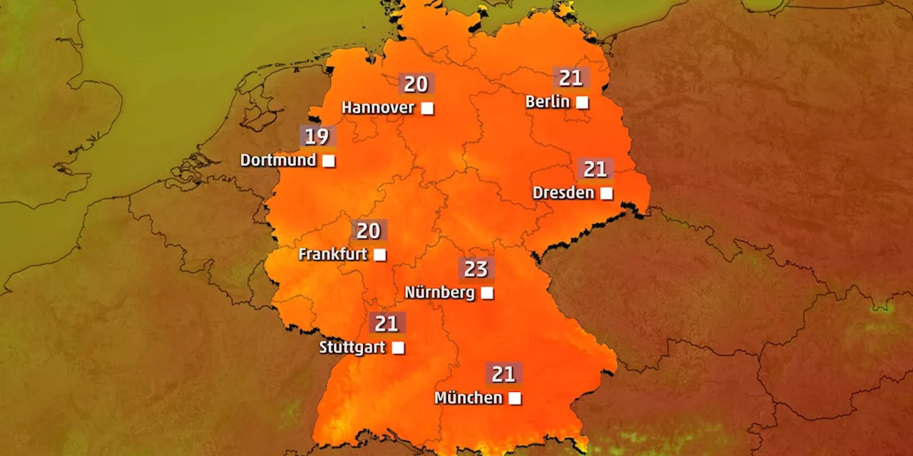 Wetter zu Ostern: Erster Sommertag mit bis zu 25 Grad am Wochenende