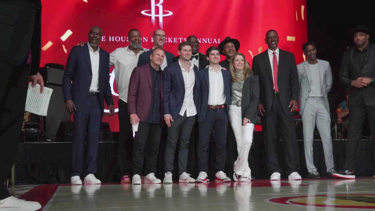 Houston Rockets gala celebrates 30 years since historic championship win