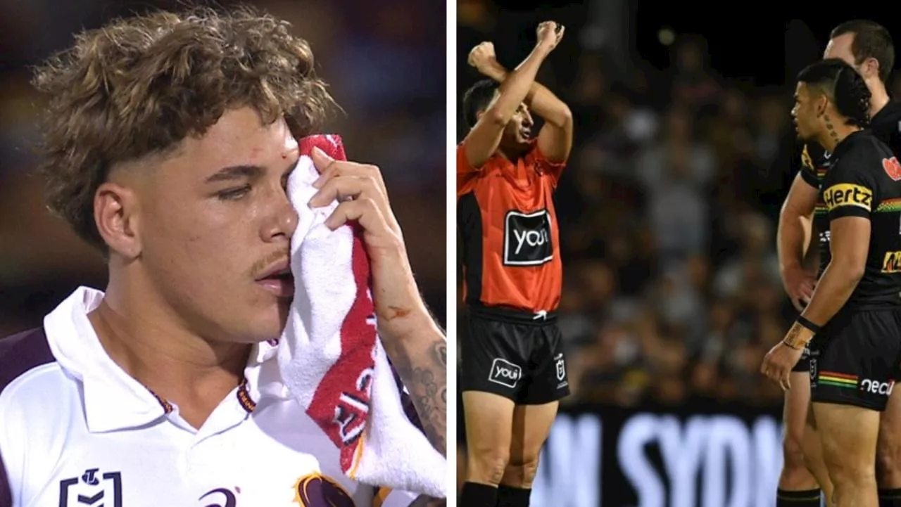 ‘Should have resulted in a charge’: NRL’s stunning admission on controversial Panthers hit