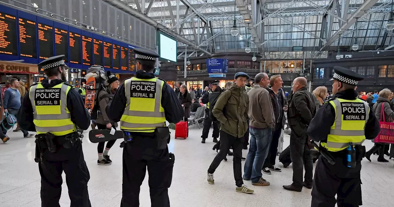 Glasgow Central most violent train station in Scotland as crime rises 31% in a year