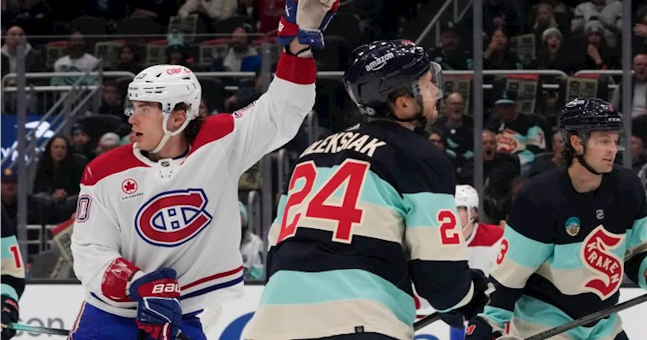 Call of the Wilde: Montreal Canadiens romp over the Seattle Kraken