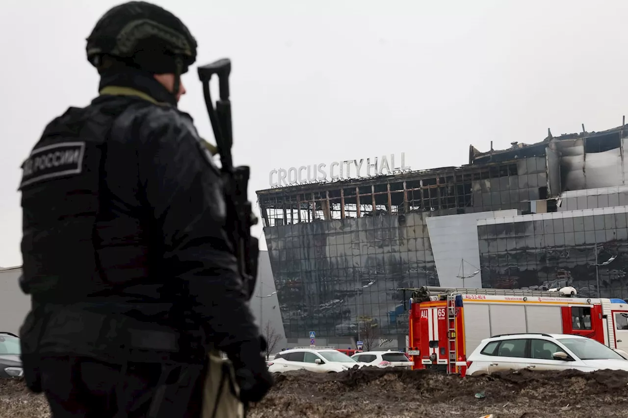 Kremlin says no country is immune to terrorism as security questions raised after concert hall attack