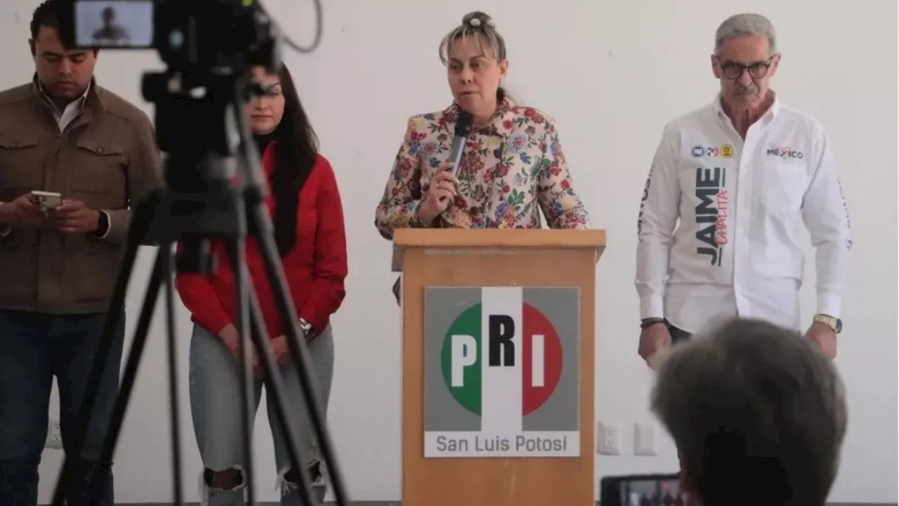 &quot;Las bardas no votan&quot;: PRI en SLP responde a queja de Xóchitl Gálvez por ausencia de propaganda