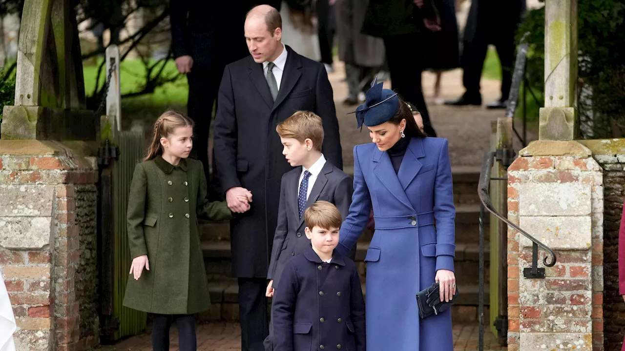 William und Kate machen sich mit Heli aus dem Staub