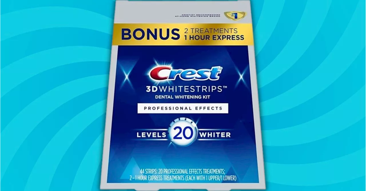 Crest Whitestrips Are On Sale At Their Lowest Price Since Prime Day