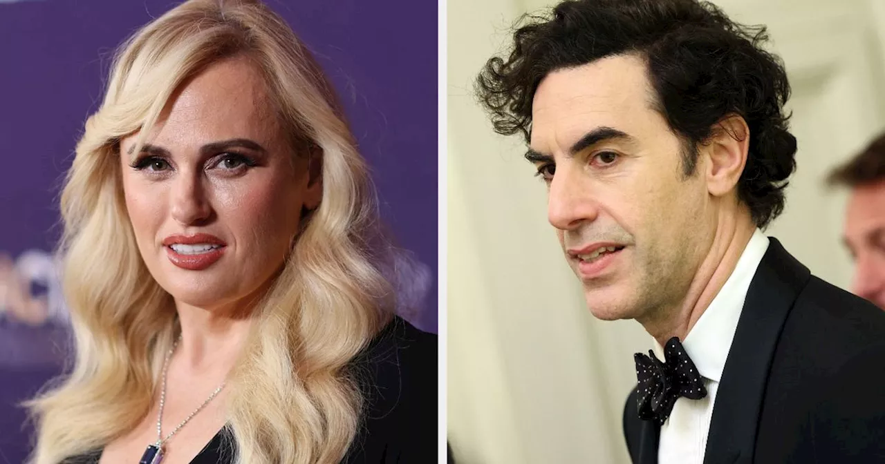 Rebel Wilson Says Sacha Baron Cohen Is The 'A*****e' Co-Star She Wrote About In Her Book