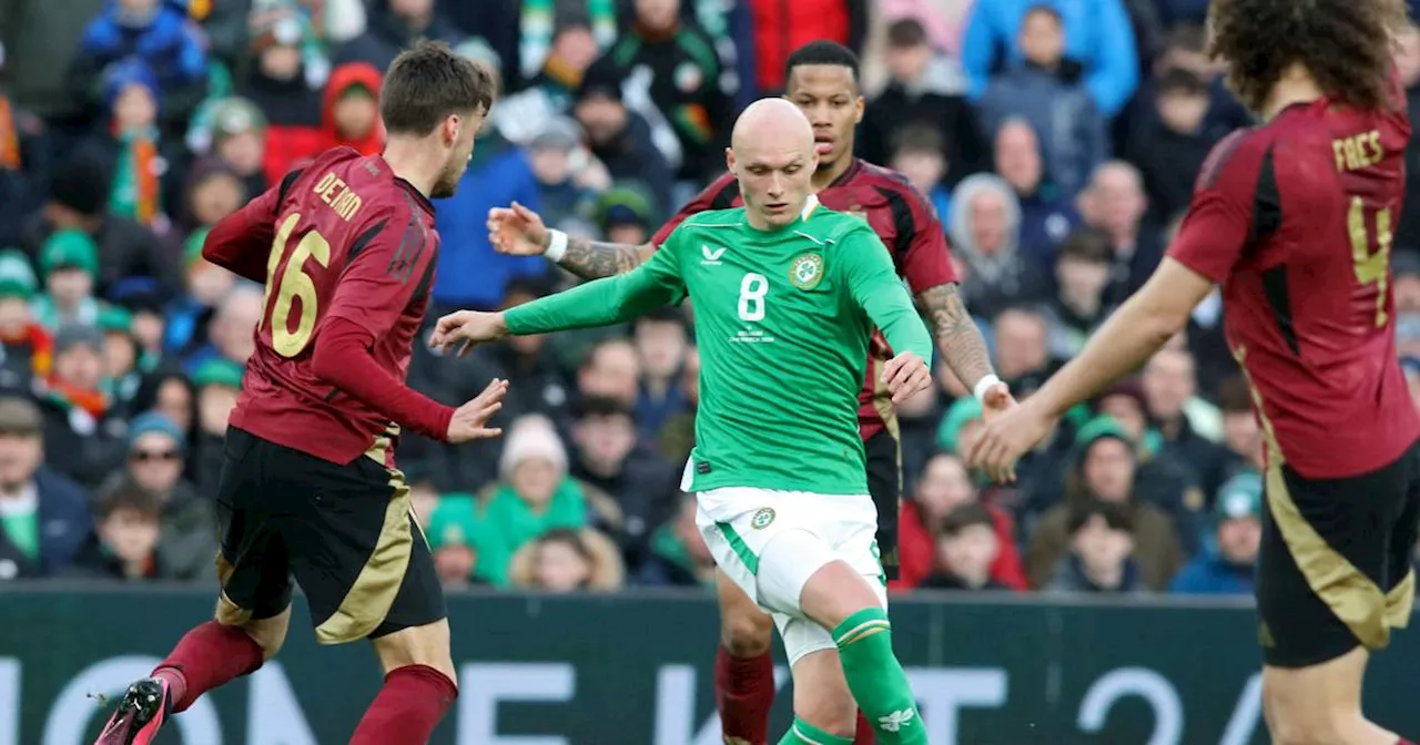 Ireland display against Belgium does interim boss John O’Shea’s stock no harm