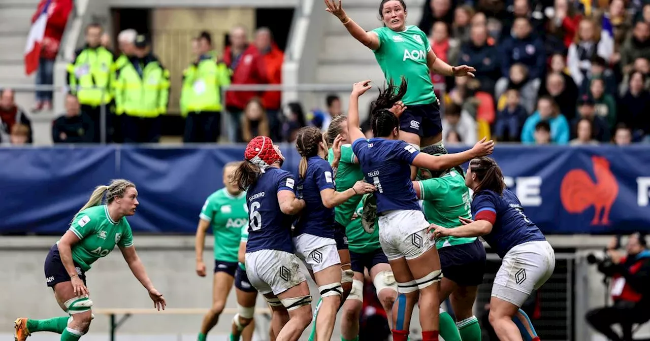 Ireland take plenty of positives from another tough French examination