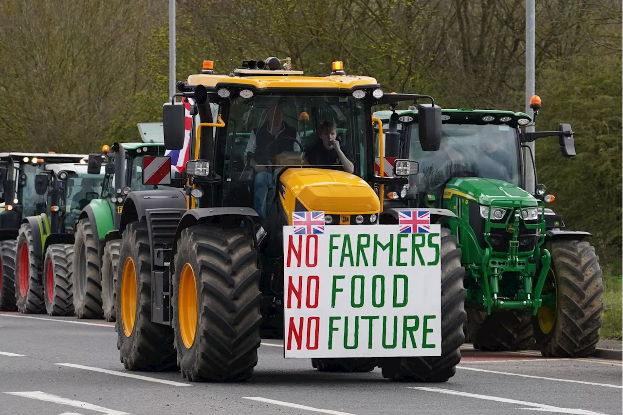 Farmers to stage Westminster tractor protest over ‘threat to food security’