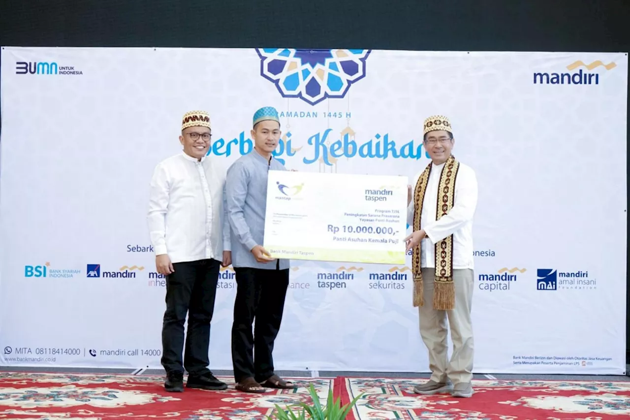 Bank Mandiri Taspen Gelar Safari Ramadan di Seluruh Kantor Cabang di Indonesia