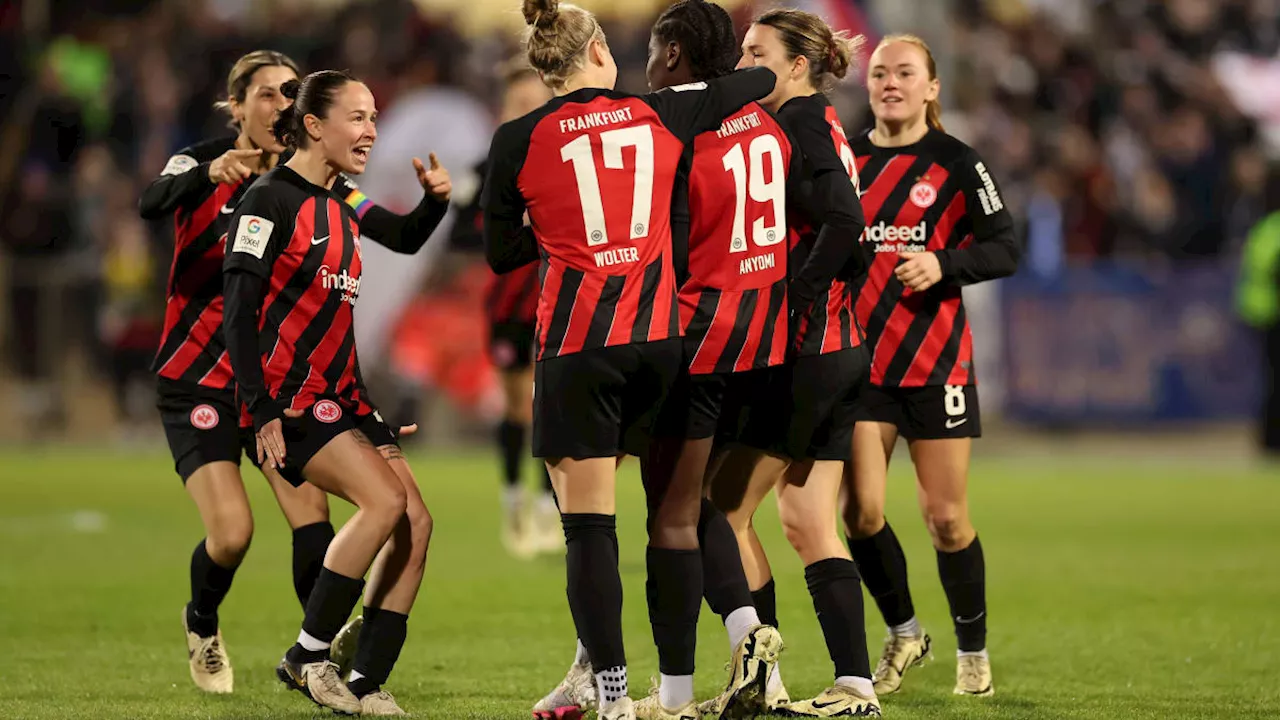 Frauen-Bundesliga: Frankfurt gewinnt gegen Bremen