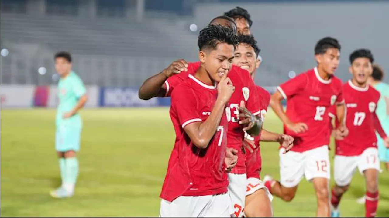 Link Live Streaming Timnas Indonesia U20 Vs China U20 Malam Ini, Kick-Off Jam 19.00 WIB