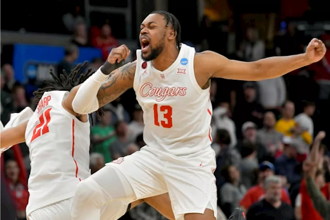 Houston gives top 8 seeds clean sweep to Sweet 16, holding off Aggies 100-95