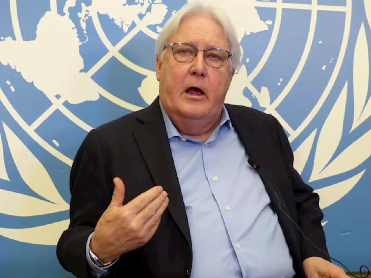 UN humanitarian chief Martin Griffiths is stepping down for health reasons