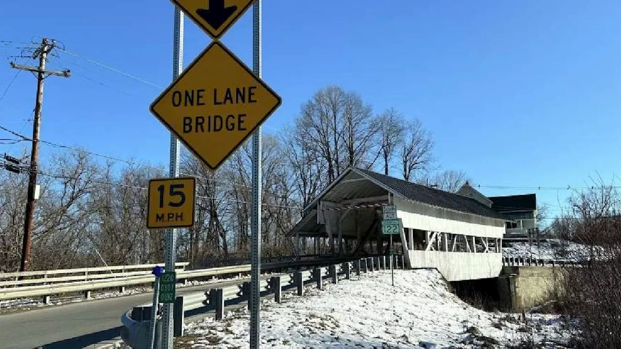 Historic covered bridges are under threat by truck drivers relying on GPS meant for cars