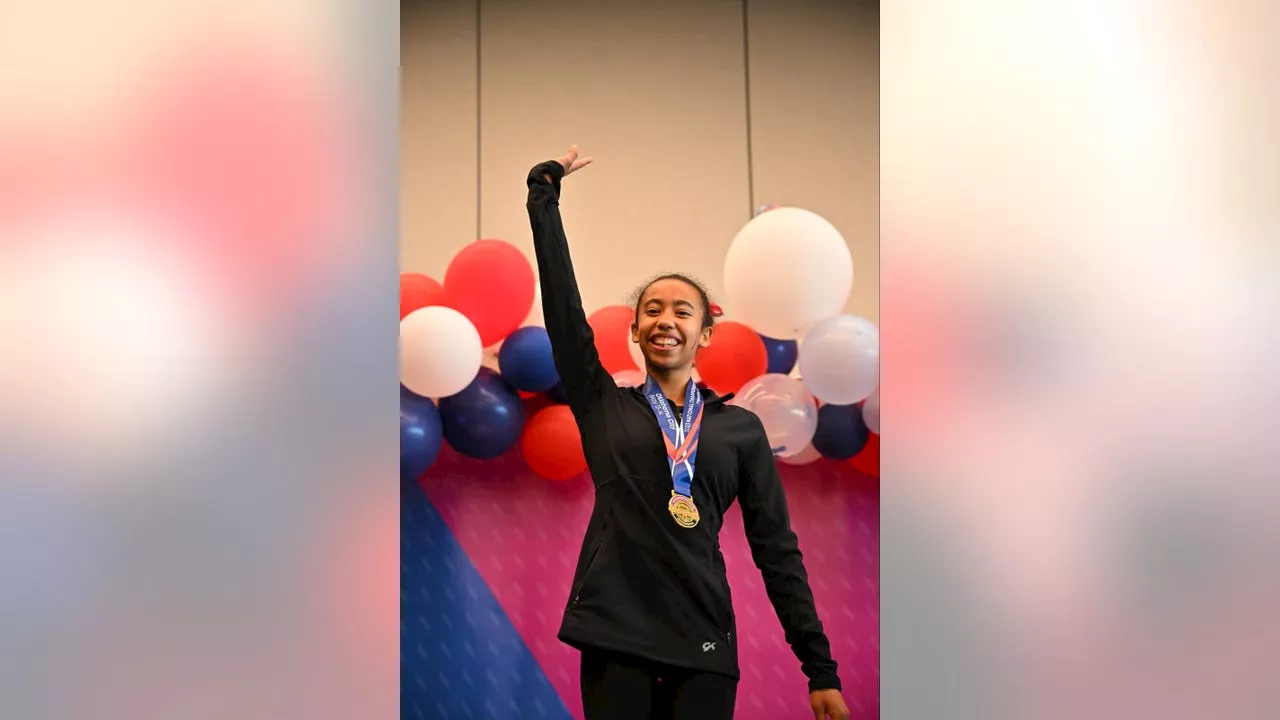 Mika Webster-Longin, Bay Area high school gymnast, reaches for Olympics