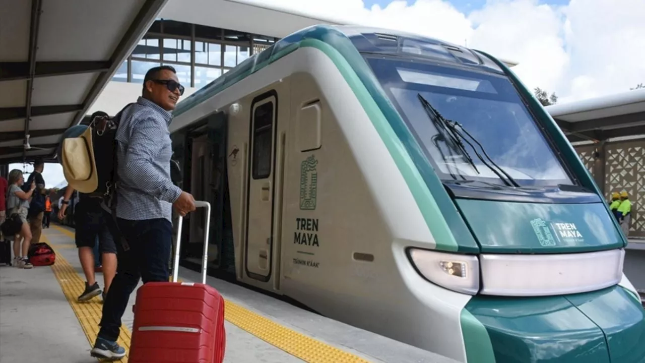 Falla en el tren de Mérida a Cancún durante las vacaciones de Semana Santa