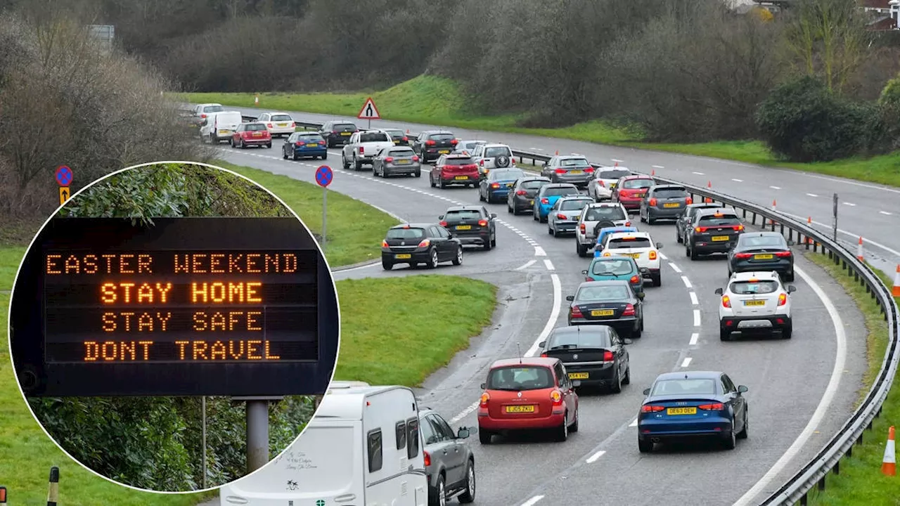 Brits warned of Easter weekend ‘carmageddon’ as 14 million journeys planned with double normal travel times