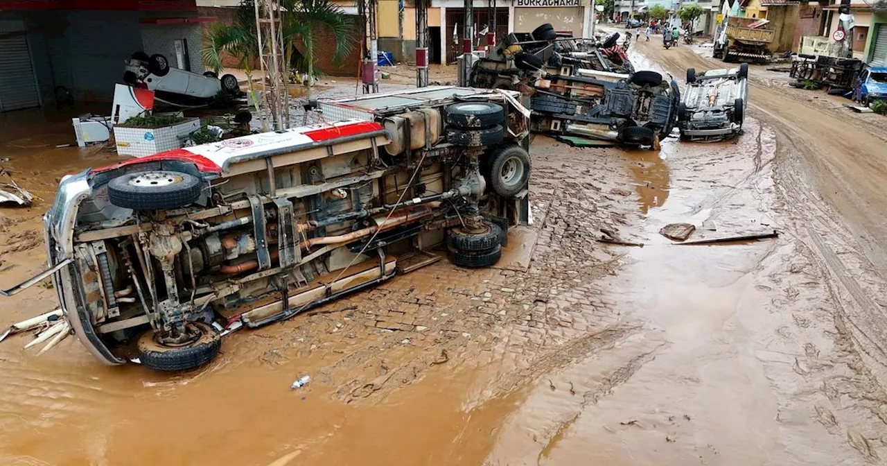 Brésil : au moins 25 morts dans des inondations et glissements de terrain