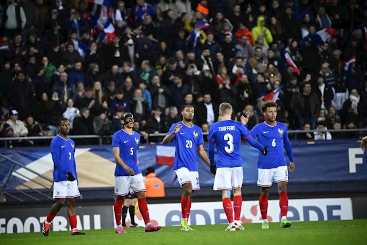 Rattrapés en fin de match, les Bleuets concèdent le nul face aux États-Unis