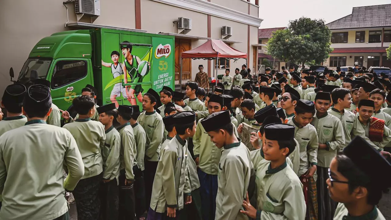 Nestle Milo Berbagi, Beri Donasi untuk 500 Ribu Anak Indonesia Selama Ramadan