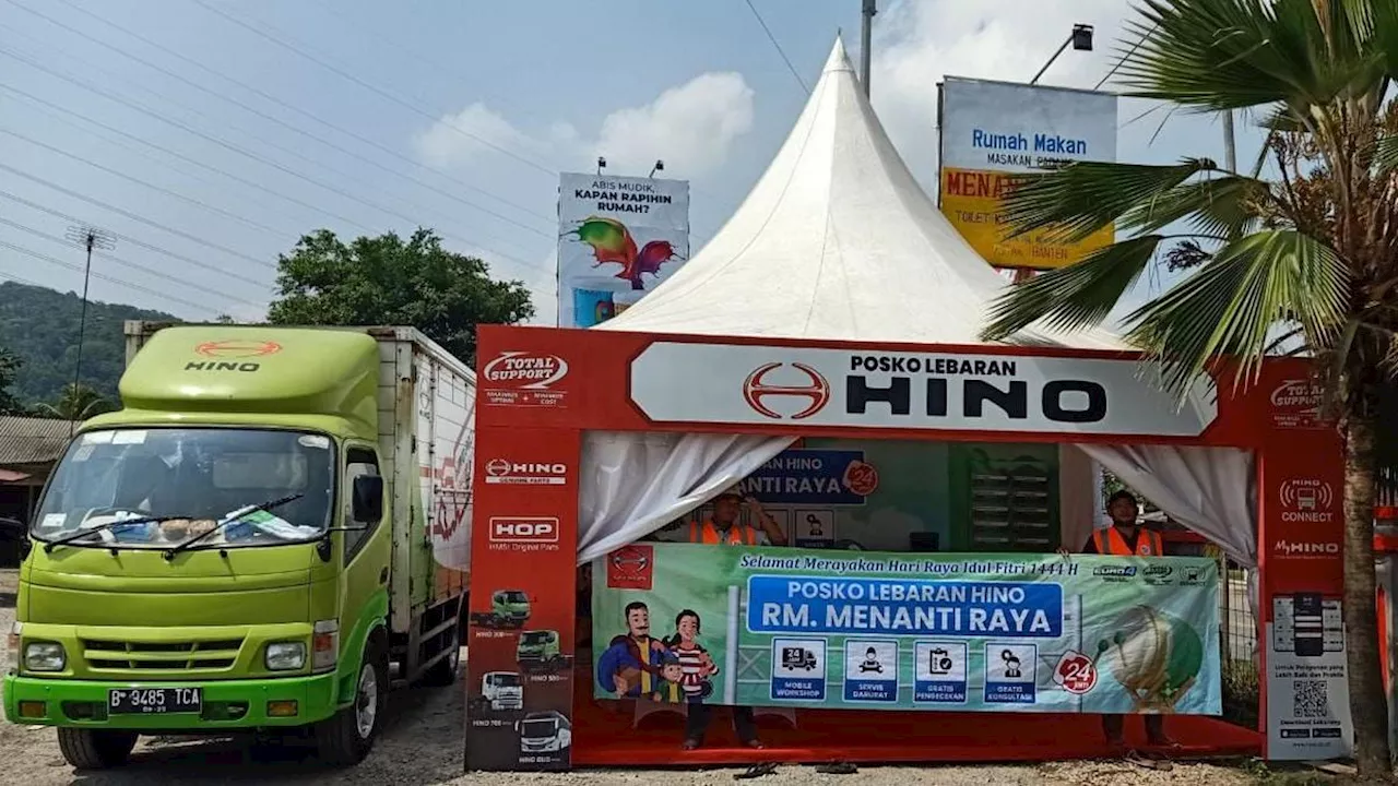 Siap Hadapi Musim Mudik Lebaran, Posko Lebaran Hino Tersebar di 18 Titik