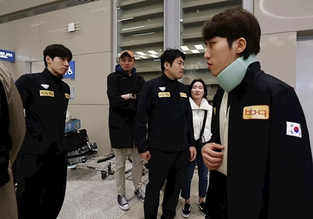 빙상연맹 “황대헌, 박지원 상대 반칙 ‘팀 킬’ 의도 없었다”