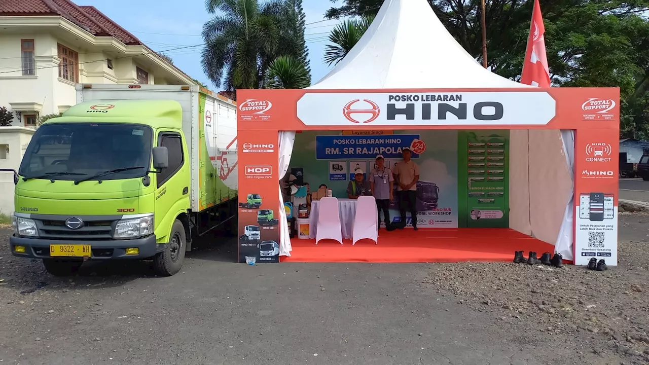 Hino Gelar Posko Mudik dan Libur Lebaran 24 Jam