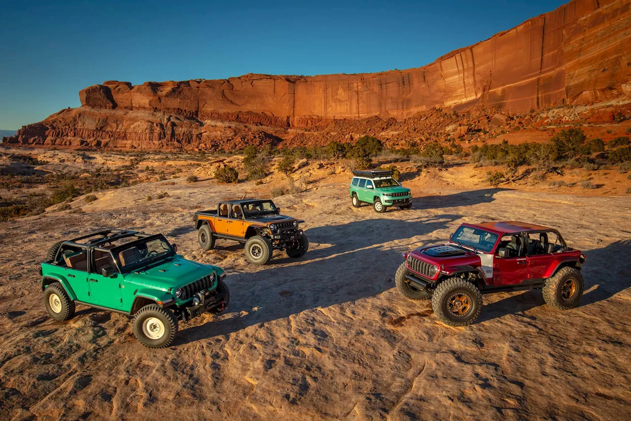 Jeep honors past with 2024 Easter Jeep Safari concepts