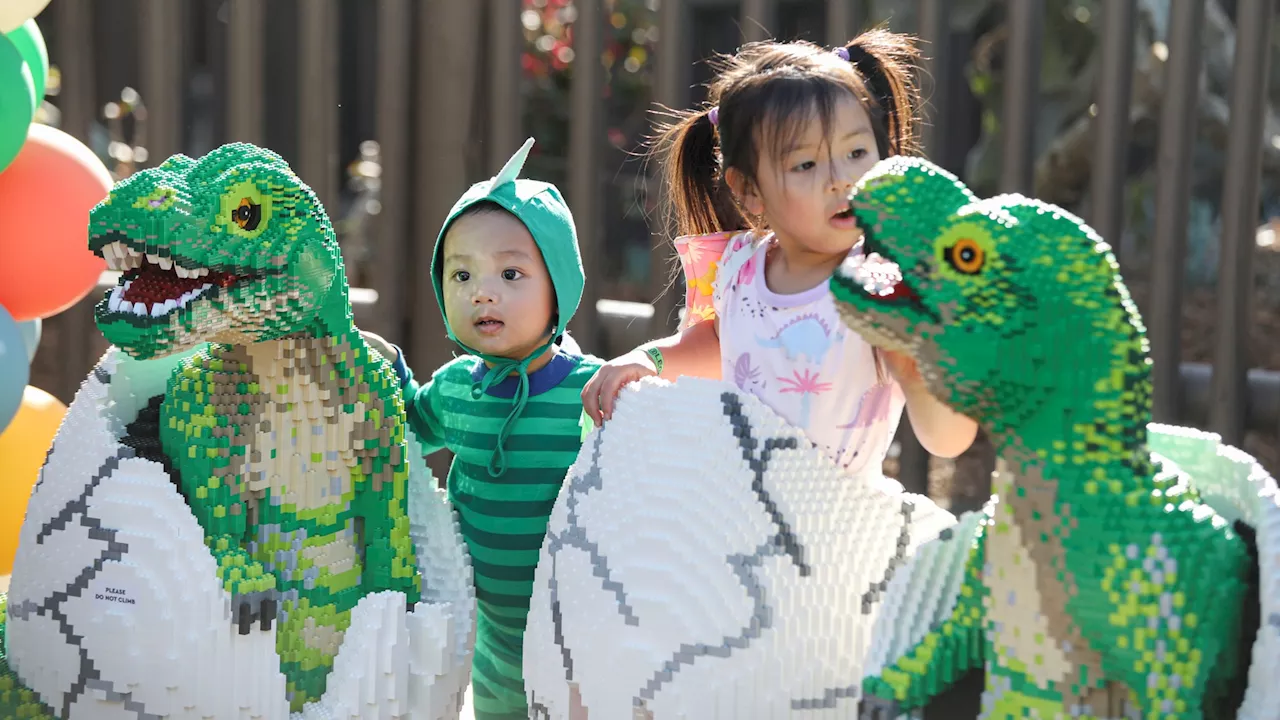 LEGOLAND's new ‘Dino Valley' is filled with brick-built beasties and fresh adventures