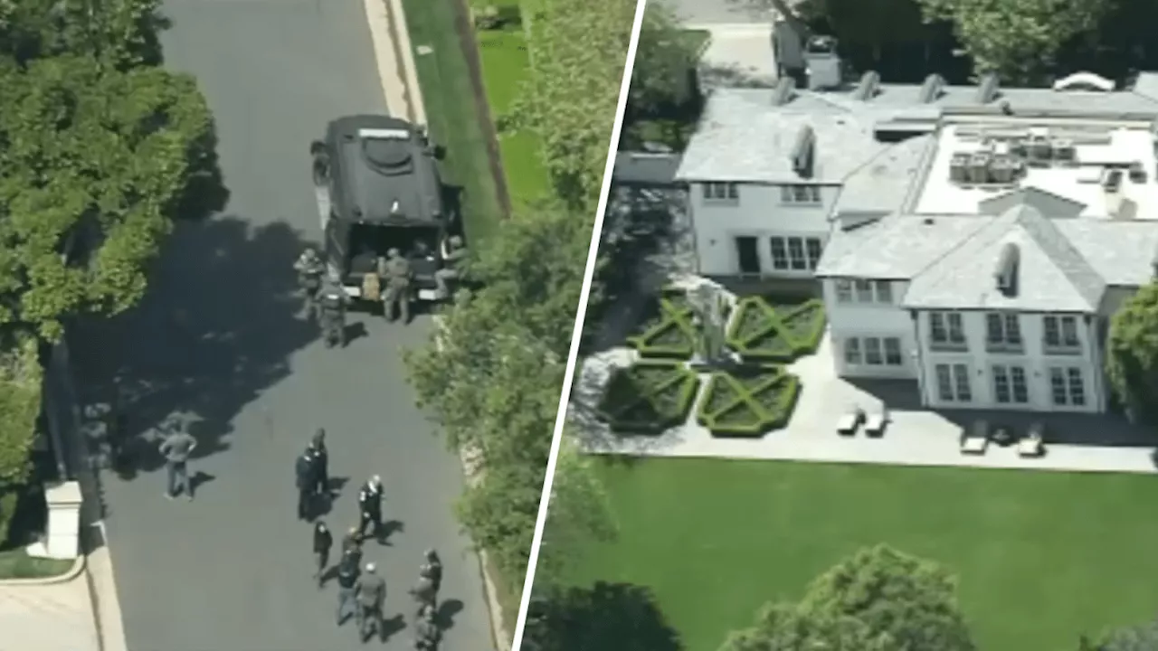 Sean ‘Diddy' Combs' Holmby Hills mansion raided by Feds