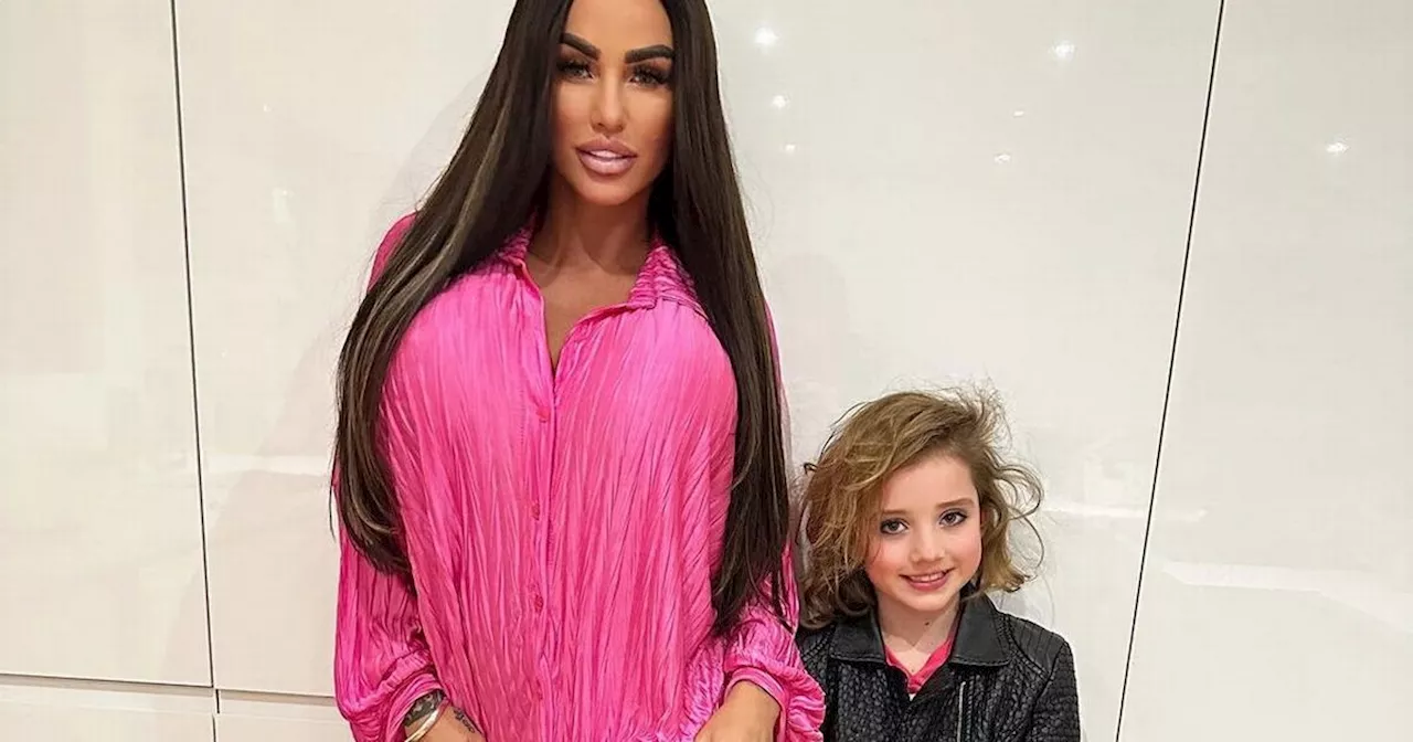 Katie Price faces backlash as Bunny, 9, wears heels and makeup at event