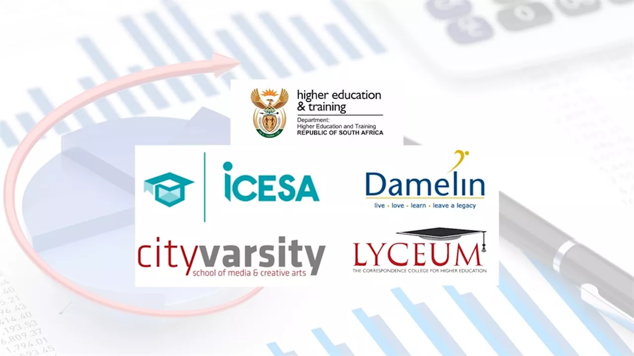 Students in limbo as higher education dept deregisters Damelin, Lyceum College and CityVarsity