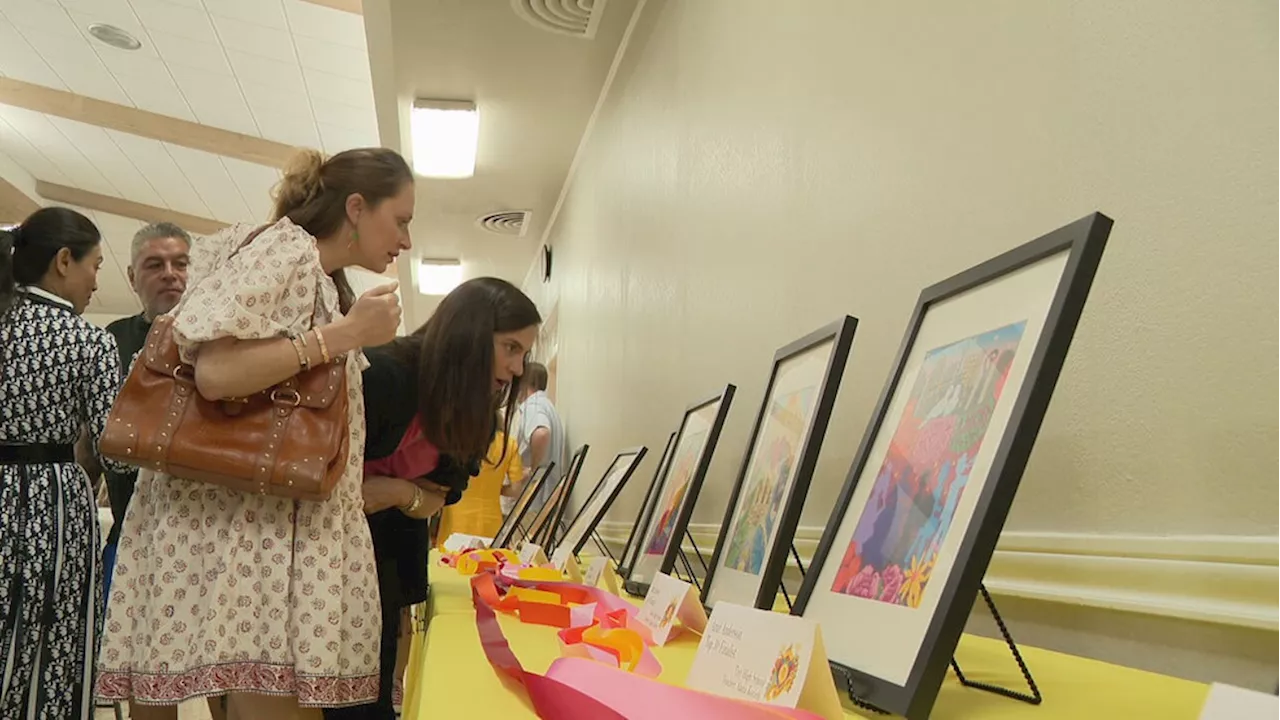 South Texas high school students compete for cover art honor in Battle of Flowers