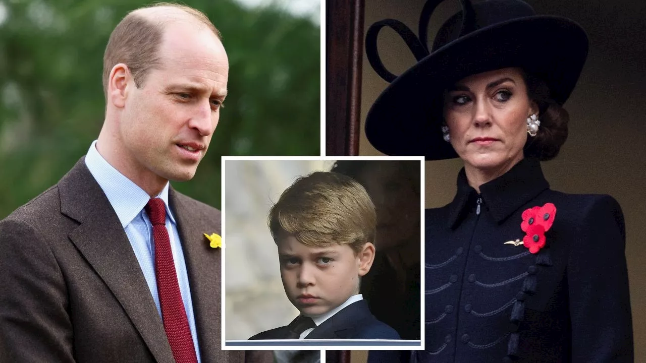 Fight for George as Kate battles cancer