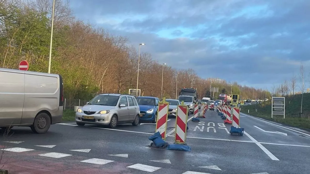 Verkeersdrukte Groningen blijft uit ondanks werkzaamheden ringweg