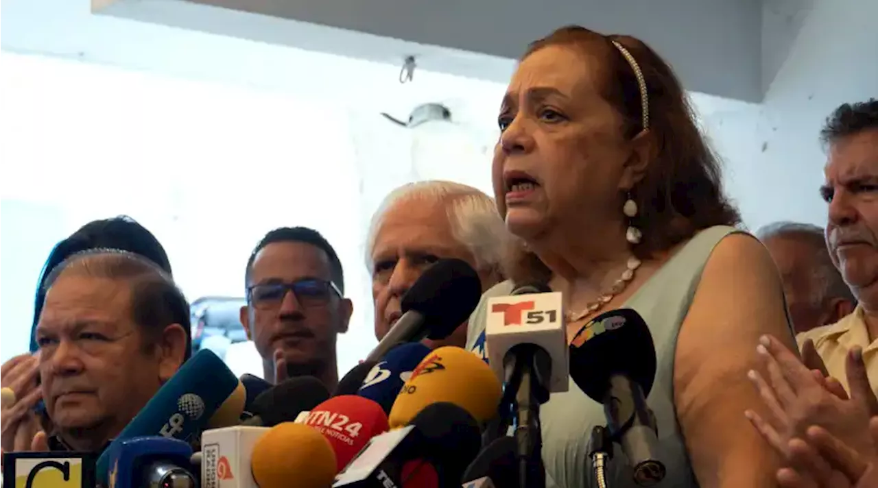 'Mis derechos están siendo conculcados', Corina Yoris denuncia que no ha logrado postularse en el CNE