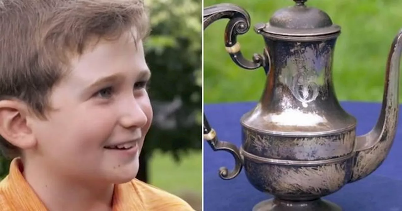 Antiques Roadshow boy amazed at value of 'genie's lamp' he found