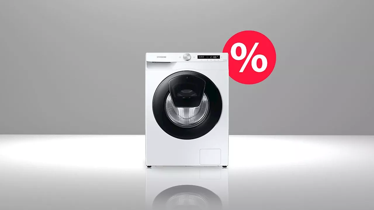 Angebote bei Amazon & Co.: Deal des Tages: Preissturz bei Samsung-Waschmaschine