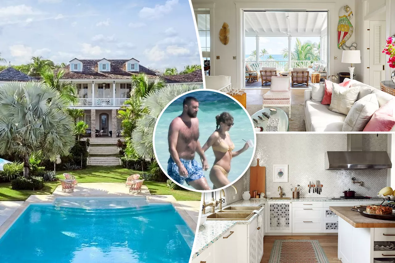 Inside Taylor Swift and Travis Kelce's $15K-a-night Bahamas vacation home with 3 butlers