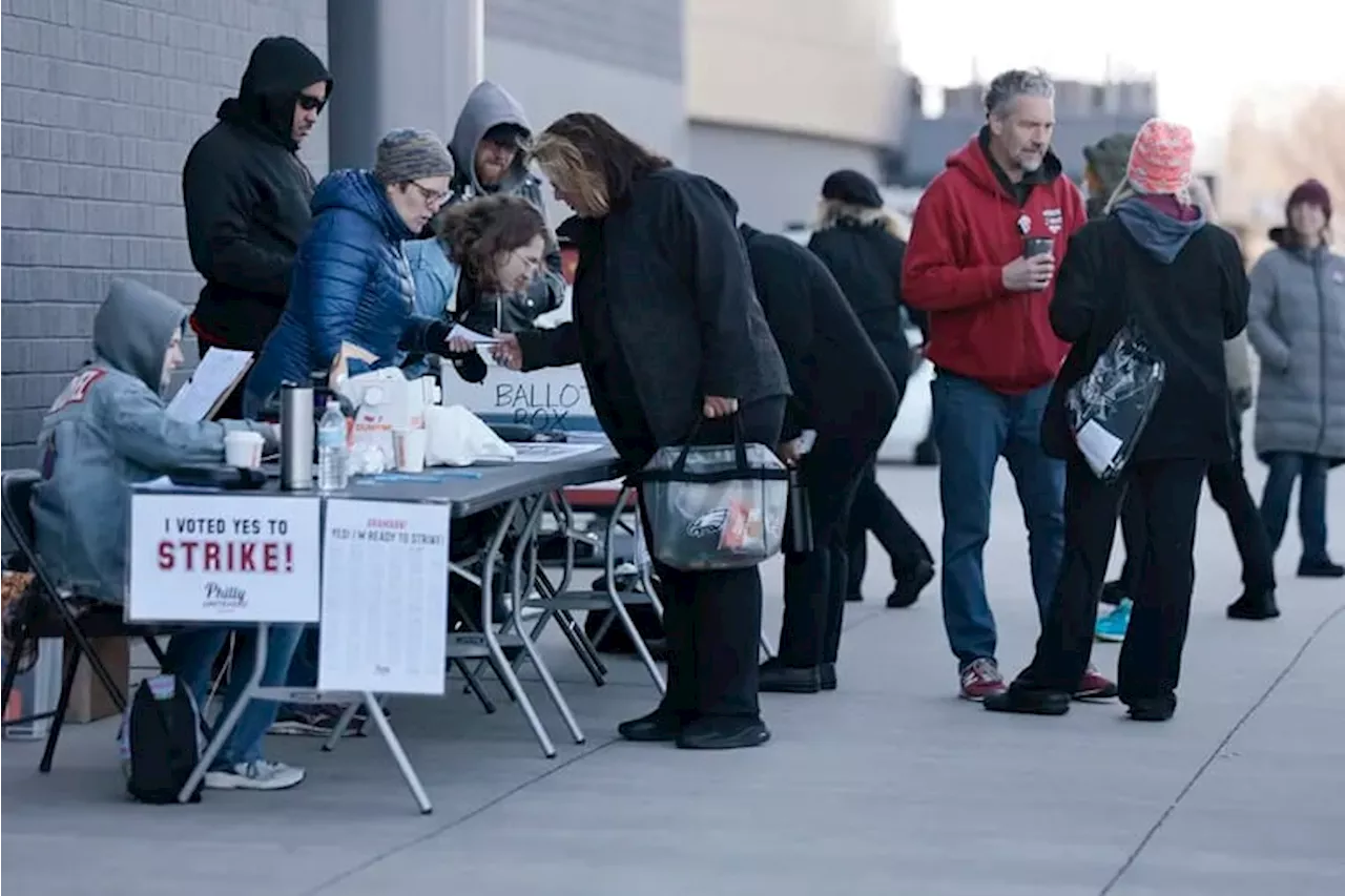 Wells Fargo Center Aramark workers authorize strike for better wages and health care amid inflation