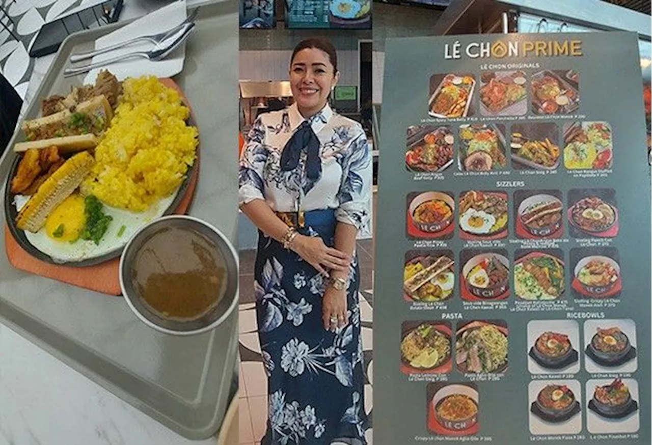 Celebrity Chef Happy Ongpauco-Tiu Launches Le Chon Prime in SM Aura Food Court