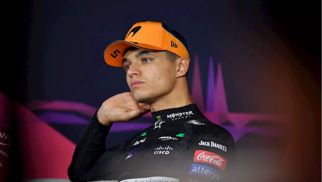 Lando Norris responds as fan heckles him in paddock over unwanted F1 record